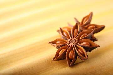 Studio shot of a spice ingredient called Aniseed