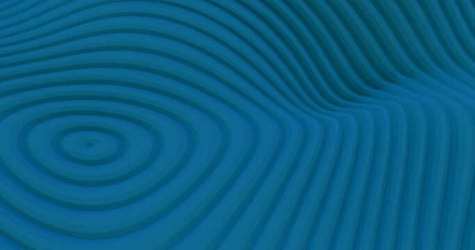 Abstract concentric cirlces geometric background in loop. Waves and concentric lines asTechnology abstract concept - Powered by Adobe