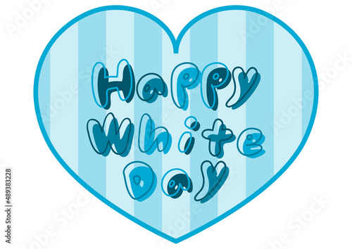 White Day ホワイトデー ストライプのハート イラスト Advertisement Poster Advertiseme Osame White Day ホワイトデー ストライプのハート イラスト Advertisement Poster Advertiseme Osame