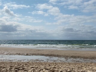 Strand bei Ebbe auf Sylt