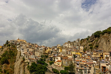 Fototapeta premium Cartolina di Motta Camastra