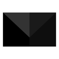 square email icon 4 black gray