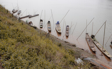 boats on the river