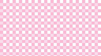 pink checkered, gingham, plaid pattern background, perfect for wallpaper, backdrop, postcard, background - obrazy, fototapety, plakaty