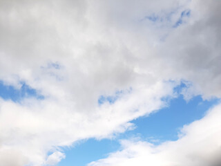 blue sky with clouds