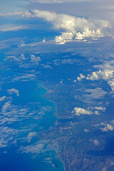 vista aerea di Marina di Finale Sicilia tirrenica