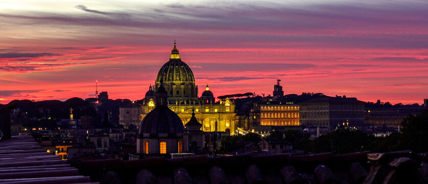 il cupolone al crepuscolo