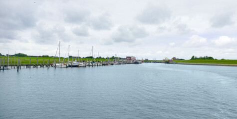 Fototapeta premium Ostersiel at Pellworm