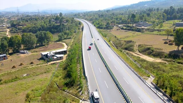 Hazara Motorway or M-15 Motorway (Hindko/Urdu: ہزارہ موٹروے, Pashto: د هزاره موټروې), is a 180 kilometer controlled-access motorway linking the Burhan Interchange near Hasan Abdal in Punjab province w