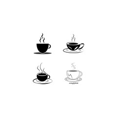 Coffee cup Logo Template vector icon