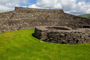 Fototapeta na wymiar Cahergal Stone Fort
