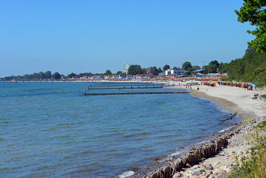 Strand und Seebr&uuml;cke Kellenhusen L&uuml;becker Bucht