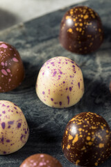 Homemade Dark Chocolate Truffles