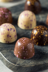 Homemade Dark Chocolate Truffles