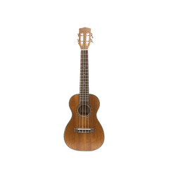 ukulele (hawaiian guitar) isolated white