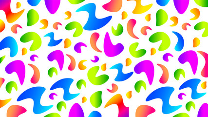 Abstract colorful background vector design