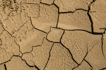 Bardenas Reales National Park located in the north of Spain in Navarra