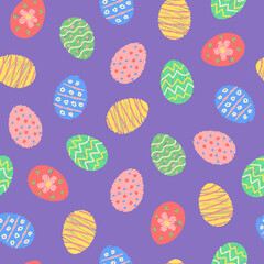 easter seamless pattern