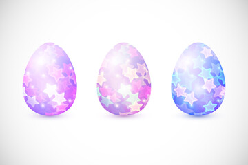 Magic decorative easter eggs