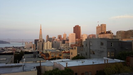 City Skyline at Dusk