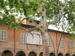 Ferrara, Italy. Palazzo Rondinelli, a late fifteenth-century work by the ducal architect Biagio...