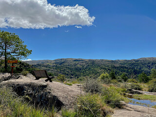 Cumbrecita viewpoint, a small town in the province of Cordoba, Argentina.