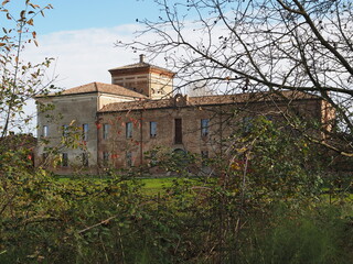The Villa della Mensa is an ancient 15th century villa listed among the residences of the Este family. It is located in the municipality of Copparo, near the hamlet of Sabbioncello San Vittore. The Vi
