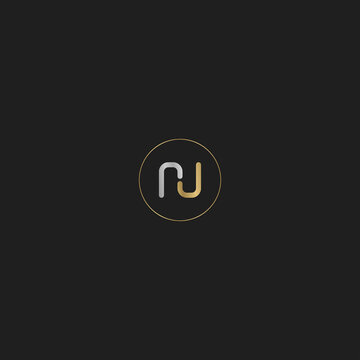 UR, RU, U and R Abstract initial monogram letter alphabet logo design