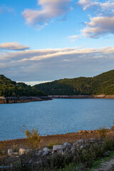 Lago Omodeo, territorio di Ardauli, provincia di Oristano, Sardegna