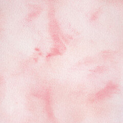 Subtle coral peach watercolor texture a pretty handpainted paint background.