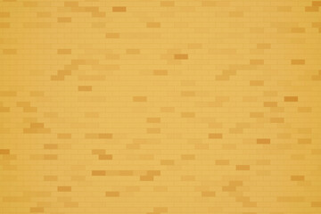 Golden brick wall texture. 3d rendering illustration