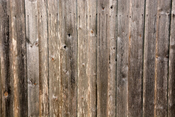 Background from old wooden boards (wooden beam). Vintage texture, background. Natural color