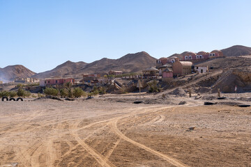 Small village near Quseer in Egypt.