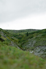 landscape with clouds