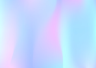 Hologram Texture. Blur Surface. Blue Retro Background. Pearlescent Gradient. Abstract Gradient. Chrome Cover. Cosmos Mesh. Neon Creative Invitation. Pink Hologram Texture