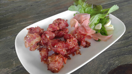 Preserved pork spare rib Northeastern style