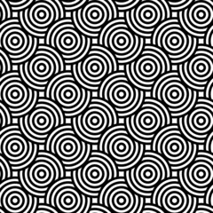 Black Circular Pattern