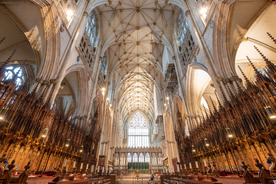 York Minster cathedral in Yorkshire