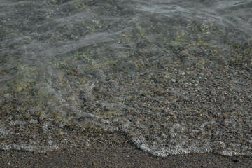 waves on the beach