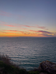 Beautiful landscape at sunset. Beautiful colors of nature during sunset