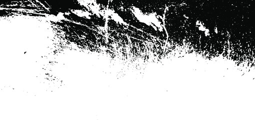 Rustic grunge vector texture with grain and stains. Abstract noise background. Weathered surface. Dirty and damaged. Detailed rough backdrop. Vector graphic illustration with transparent white. EPS10.