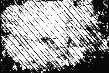 Grunge stripes and lines vector texture background. Abstract overlay. Dirty and damaged backdrop. Vector graphic illustration with transparent white. EPS10.