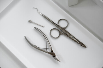 Podiatrist pedicure tools