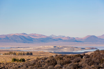 Morning view of the June Lake