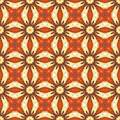 Geometric safari seamless patterns. 