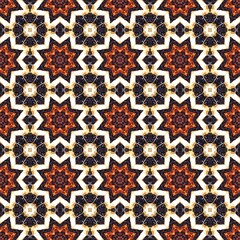 Geometric safari seamless patterns. 