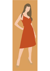 silhouette of a woman