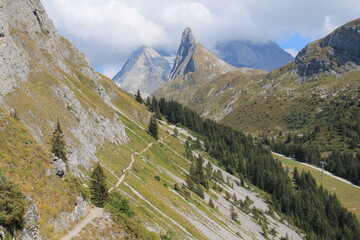 Fototapeta na wymiar The national Vanoise Park, French alps