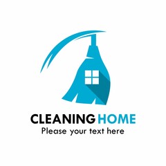 Cleaning design logo template illustration