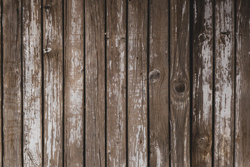 Worn and dirty wooden floor. Wood texture. wooden wall.